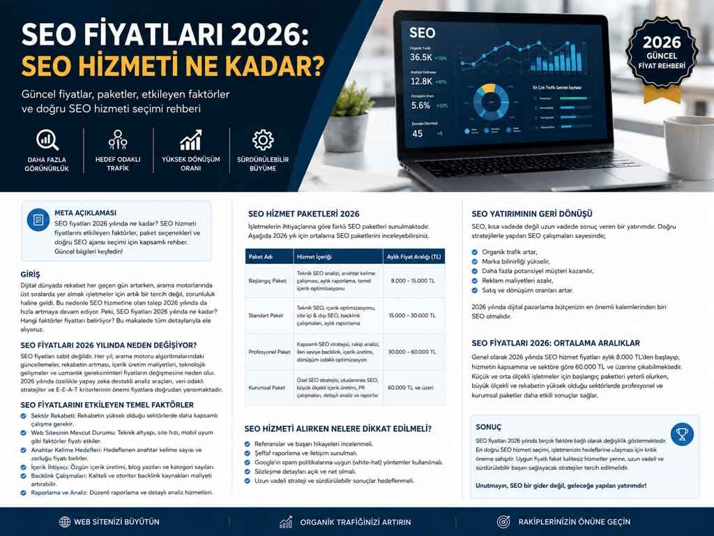 seo fiyatları 2026